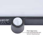 Refletor LED Solar 8W Luz Branca IP44 Taski Inspire
