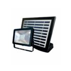 Refletor Led Taschibra Com Placa Solar Prime 01 Ip44 Preto 65