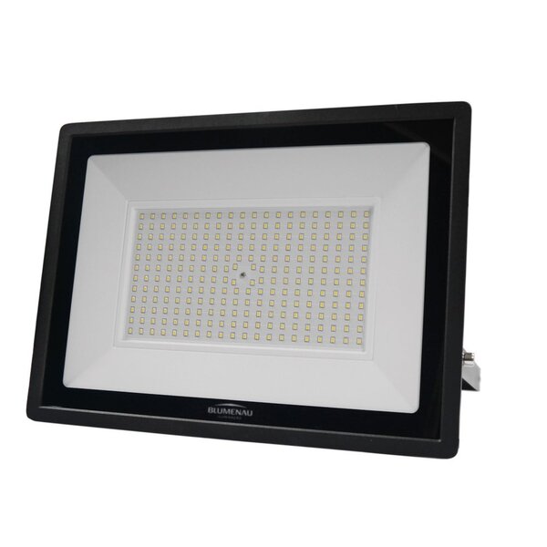 Refletor Led Tech Alumínio 200w Bivolt 6500k Blumenau Preto