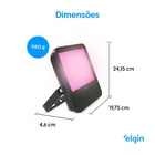 Refletor LED Wifi Inteligente 50W RGB Bivolt