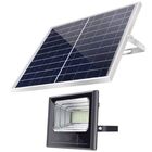 Refletor Luminaria Solar 25w Holofote Kit Placa Sensor Energi