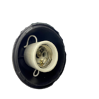 Refletor Olivo Aberto Para Lâmpada 250w E27 Aluminio Vidro Te