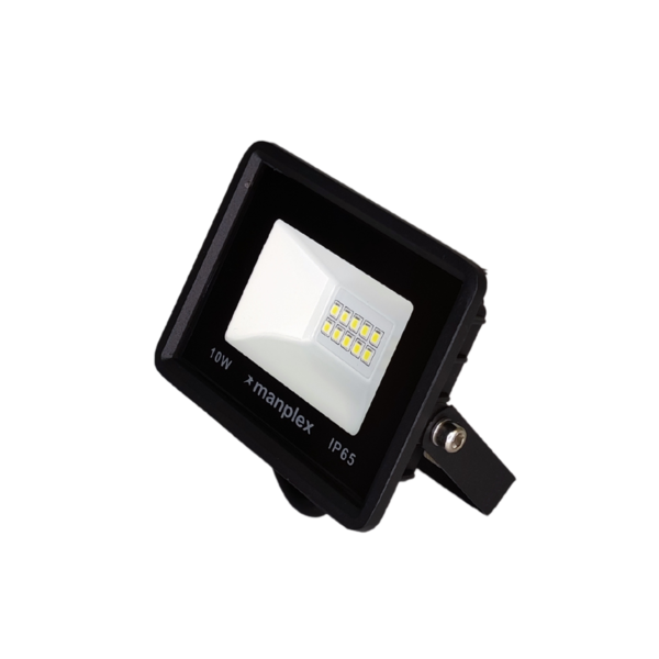 Proiettore in alluminio LED 10W 6500K IP65 Grigio