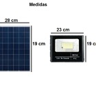 Refletor Solar 200w Led 6000k Placa Solar E Controle Remoto