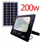 Refletor Solar 200w Luminária Energia Holofote Led Sensor Ilu