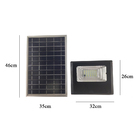 Refletor Solar 200w Luminaria Holofote Led Placa Solar Ilumin