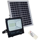 Refletor Solar 40w Kit 4 Uni Holofote Luminaria Controle Plac