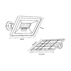 Refletor Solar 600LM RGB/Branco Inspire