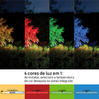 Refletor Solar 600LM RGB/Branco Inspire