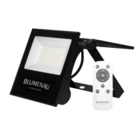 Refletor Solar Led Play 30w Ip65 6500k Preto C/ Controle Remo