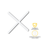 Reforco Lateral P/ Estante De Aço 40 Cm Pandin - Branco