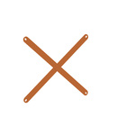 Reforco Lateral P/ Estante De Aço 40 Cm Pandin - Laranja