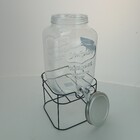 Refresqueira Com Suporte Metal Home&co Vidro 8l 45x21x21cm Tr