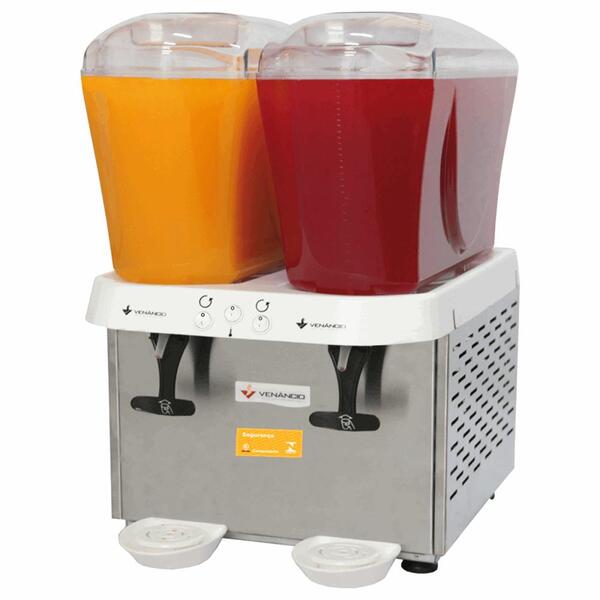 Refresqueira Venâncio Em Inox 2 Reservatórios De 16l 127v Rv2