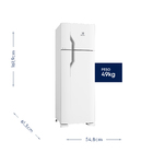 Refrigerador 260L Branco 127V (110V) Cycle Defrost Electrolux