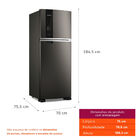 Refrigerador De 02 Portas Brastemp Frost Free A+++ 461 Litros
