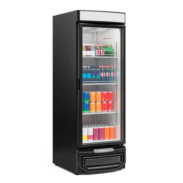 Refrigerador De Bebidas Gelopar Vertical 572 Litros Preto 220