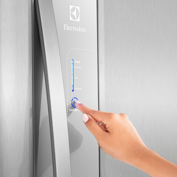 Refrigerador Electrolux Frost Free 382 Litros Inox Df42x - 220