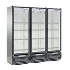 Refrigerador Expositor Vertical 1468 Litros Inox 220v Gelopar