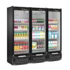 Refrigerador Expositor Vertical 1468 Litros Preto 127v Gelopa
