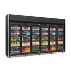Refrigerador Expositor Vertical 2340 Litros Preto 220v Gelopa