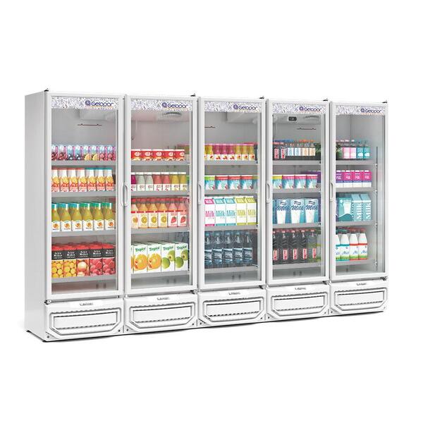 Refrigerador Expositor Vertical 2500 Litros Branco 220v Gelop