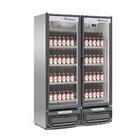 Refrigerador Expositor Vertical 957 Litros Inox 220v Gelopar