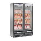 Refrigerador Expositor Vertical 957 Litros Inox 220v Gelopar