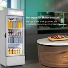 Refrigerador Expositor Vertical Hq 200 Litros Frost Free Bran