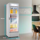 Refrigerador Expositor Vertical Hq 300 Litros Frost Free Bran