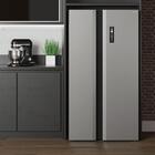 Refrigerador Philco Inverter 489 Litros Side By Side Inox Prf