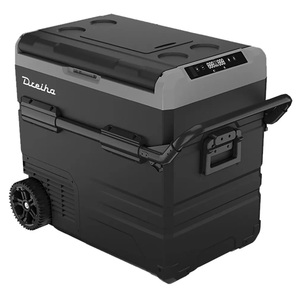 Refrigerador Portátil 55l Com Bateria Dreiha Cbx Quadrivolt