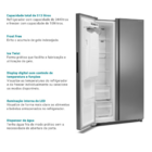 Refrigerador Side By Side Philco Frost Free Prf613id Eco Inve