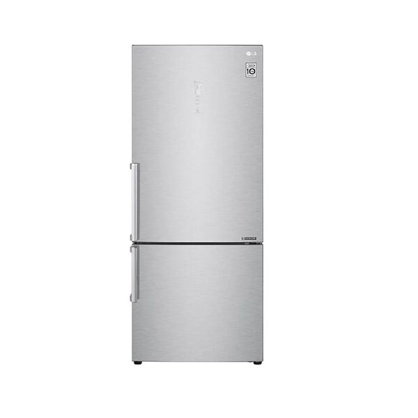 Refrigerador Smart Lg 451 Litros Bottom Freezer Inverter Aço