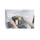 Refrigerador Smart Lg 451 Litros Bottom Freezer Inverter Aço