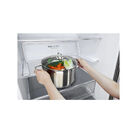 Refrigerador Smart LG 451 Litros Bottom Freezer Inverter Aço