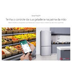 Refrigerador Smart LG 451 Litros Bottom Freezer Inverter Aço