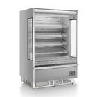 Refrigerador Vertical Aberto 1022 Litros Inox 220v Gelopar Gs