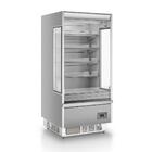 Refrigerador Vertical Aberto 687 Litros Inox 220v Gelopar Gst