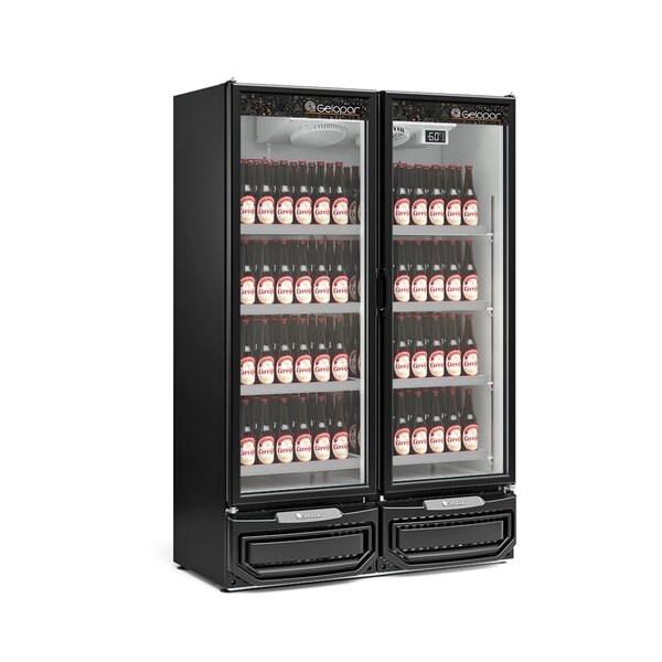 Refrigerador Vertical Conveniência 2 Portas Gcbc-950 Pr 220v