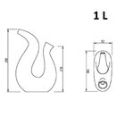 Regador Funcional E Decorativo Lira 1 Litro Jeans