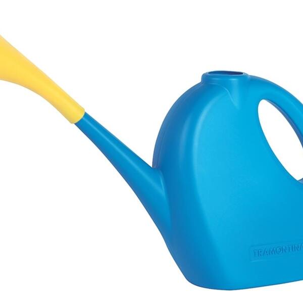 Regador Plastico Para Jardim 2 Litros Azul Tramontina