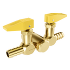 Registro Corta-fogo 1/2' [m] Para Saída Dupla 3/8' Tm Roco