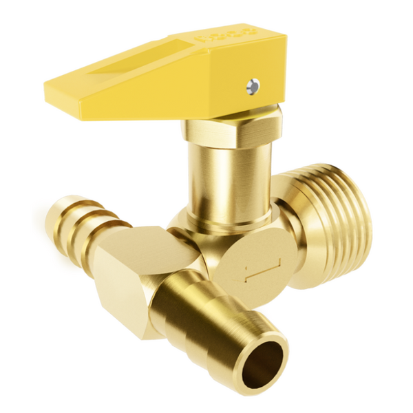 Registro Corta-fogo 1/2' Bsp [m] X 3/8' Tm Duplo Roco