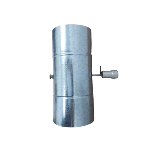 Registro Damper 5 Polegadas P/ Forno De Pizza, Churrasqueira