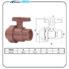 Registro De Esfera Soldável Dn25 Amanco