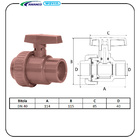 Registro De Esfera Soldavel Dn 40 Amanco