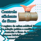 Registro De Esfera Soldável Em Pvc Marrom Conexão - 20mm