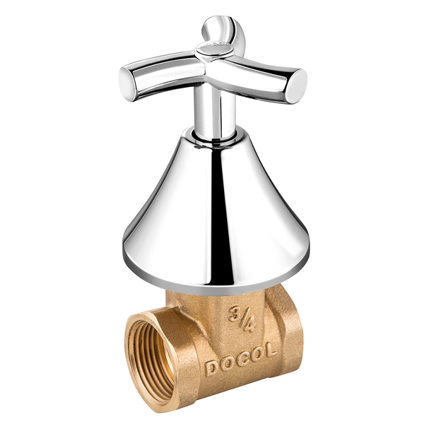 Registro De Gaveta Base 3/4" Com Acabamento Primor - Docol