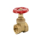 Registro De Gaveta De 1/2 Dourado Bloquear/liberar Agua